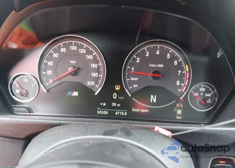 2015 BMW M3 from USA, damaged, VIN WBS3C9C53FP805631